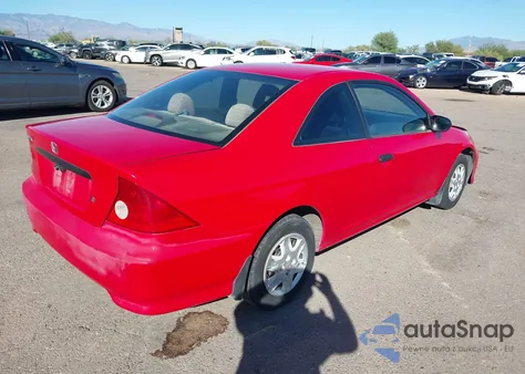 2005 Honda Civic Vp z USA, uszkodzony, nr VIN 1HGEM21165L006860